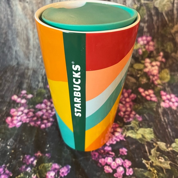 Starbucks 2020 Pride Siren Rainbow Target Exclusive Ceramic Tumbler 12 oz - Picture 4 of 8